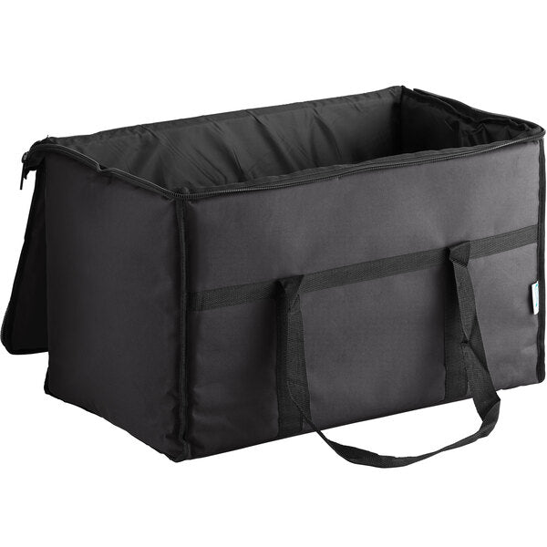 Insulated Catering Delivery Bag-Black. This is a blank bag and has no logo