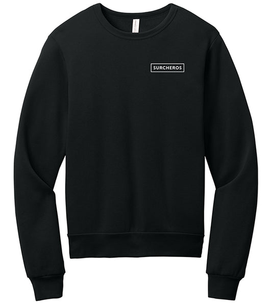 NEW Bella Crewneck Sweatshirt Black