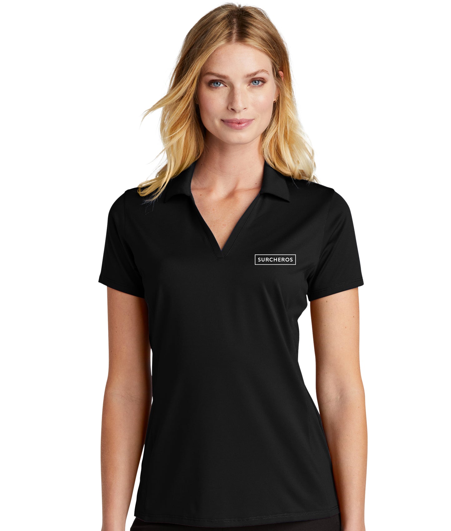 NEW Women's Manager Polo Shirt-Black