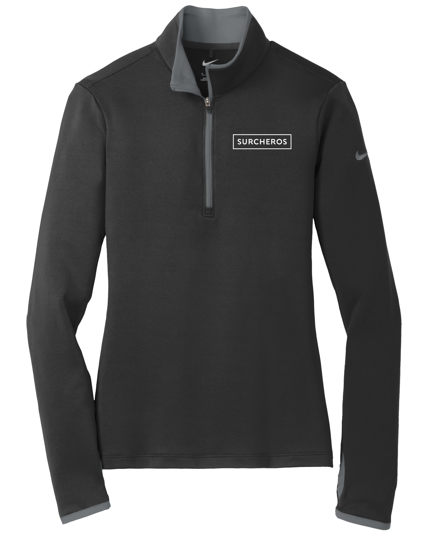 Nike Ladies Dri-FIT Stretch 1/2-Zip Cover-Up