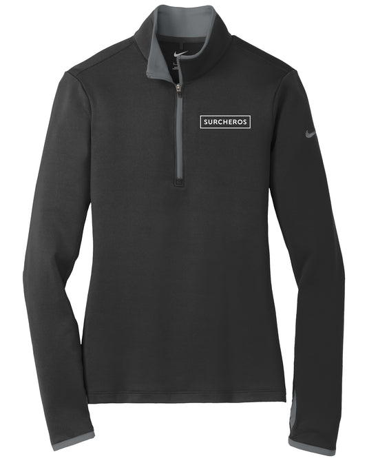 Nike Ladies Dri-FIT Stretch 1/2-Zip Cover-Up